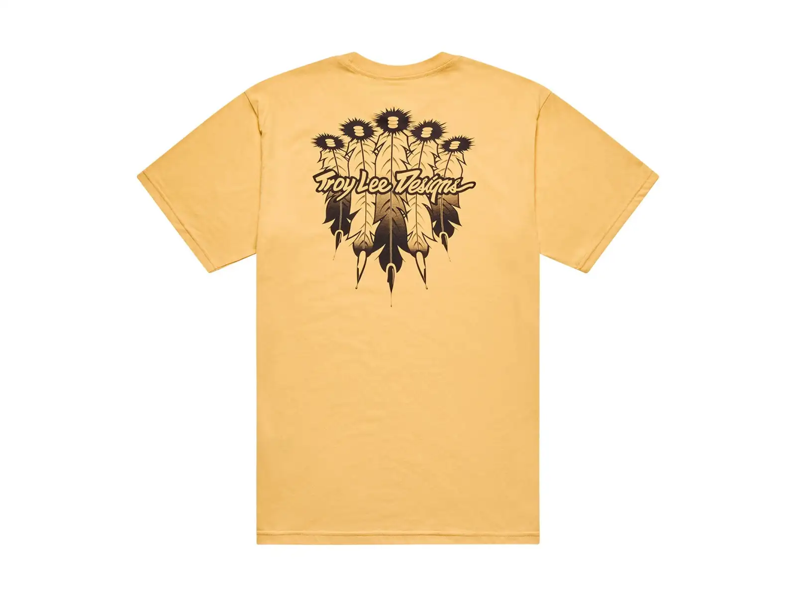 Troy Lee Designs Feather men's T-shirt short sleeve Bleached melon