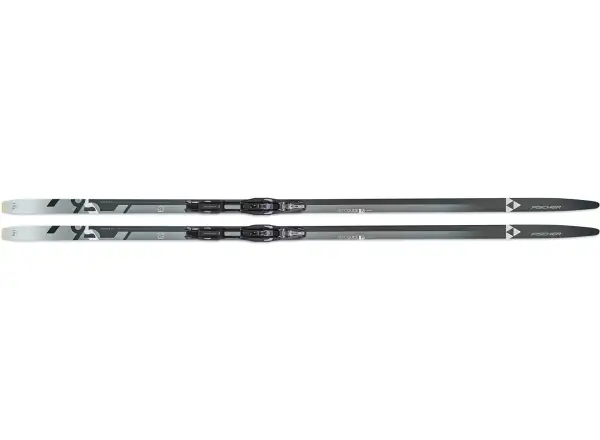 Fischer TWIN SKIN AEROGUIDE MED EF skis + CONTROL STEP bindings