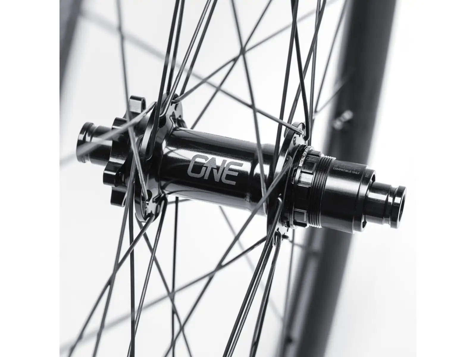 OneUp Alu laced wheels MX Sram XD freehub black