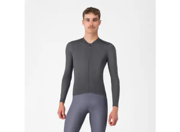 Castelli Espresso 2 men's jersey long sleeve Smoky Gray