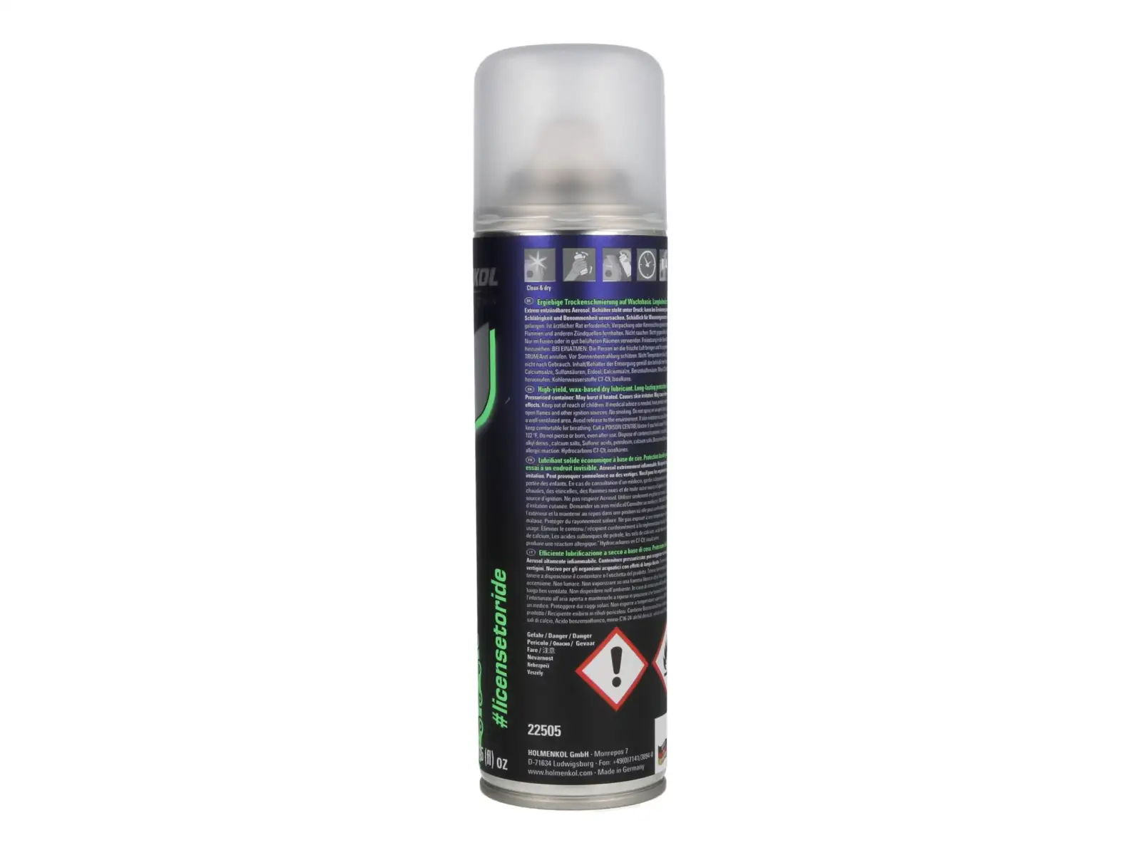 Holmenkol Chain Wax chain wax spray 250 ml