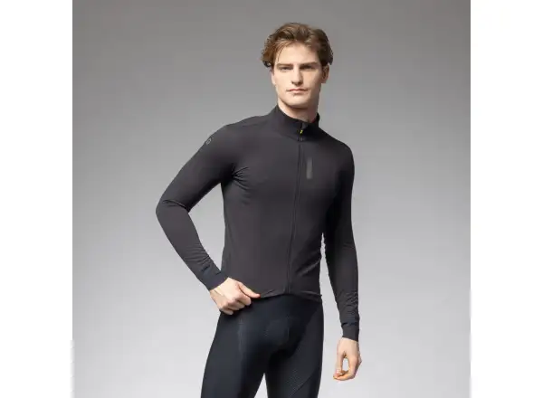 Alé R-EV1 Defence 2.0 men's cycling jacket Black