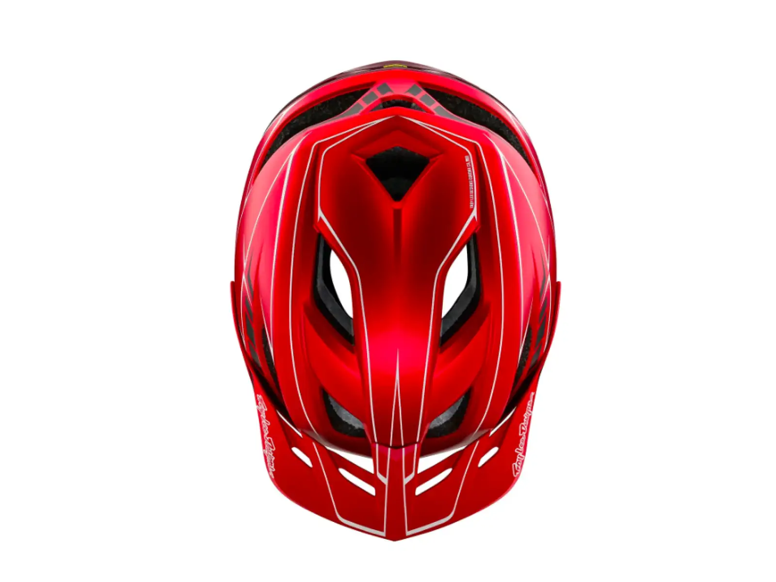 Troy Lee Designs Flowline SE Mips helmet Pinstripe Red