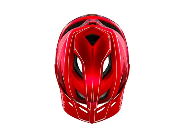 Troy Lee Designs Flowline SE Mips helmet Pinstripe Red