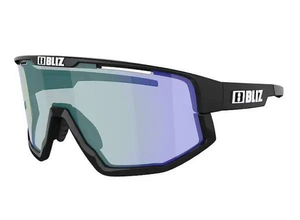 Bliz Fusion Nano Optics cycling glasses Matt Black Photocromic Brown/Blue Multi