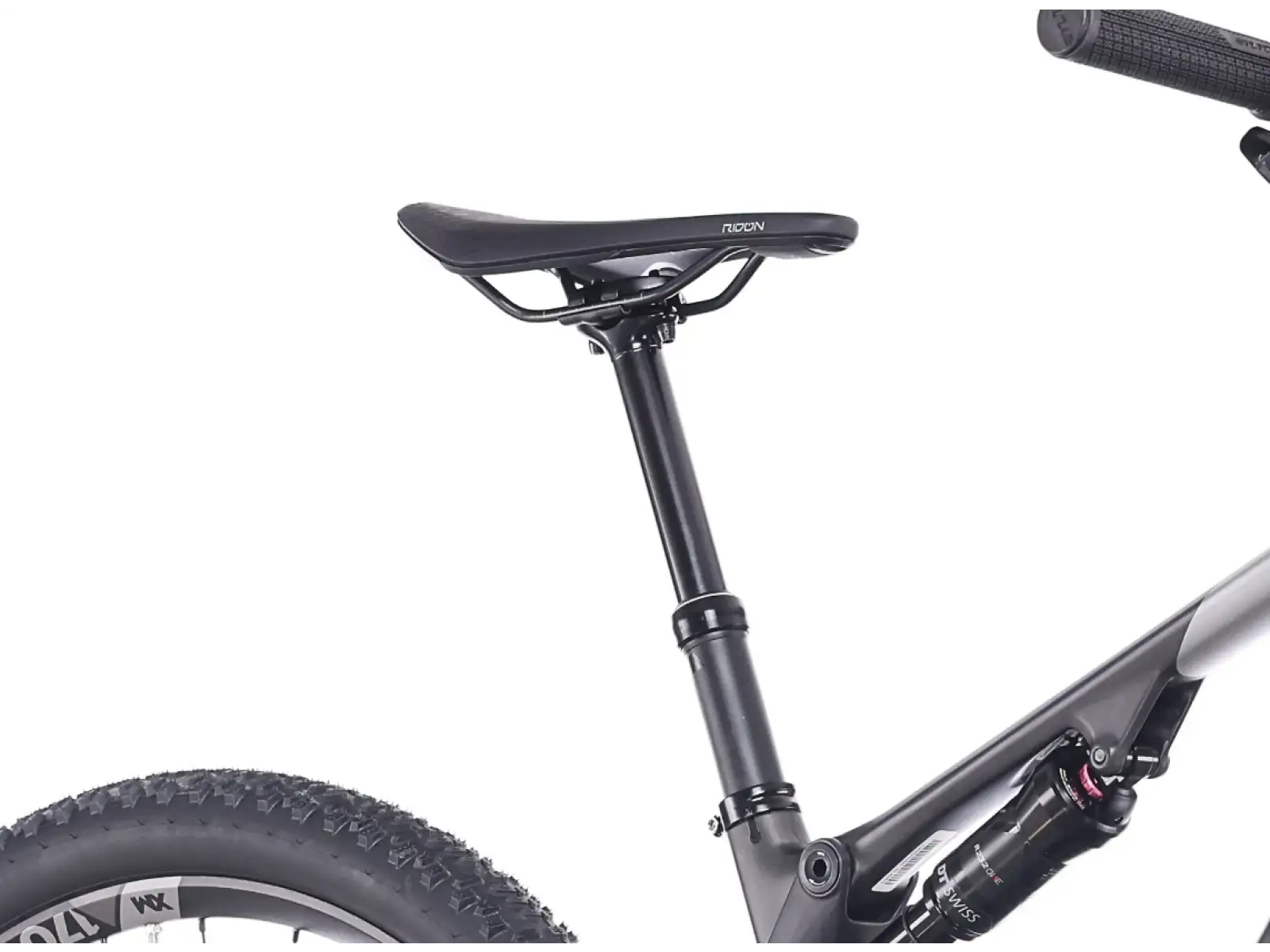 Superior XF 9.7 RC full suspension bike Matte Carbon/Smoke Chrome