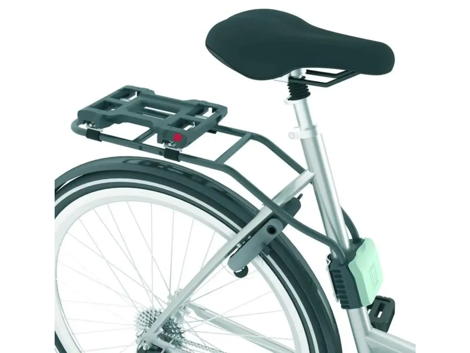 Urban Iki rear seat with carrier adapter Inaho Beige/Bincho Black