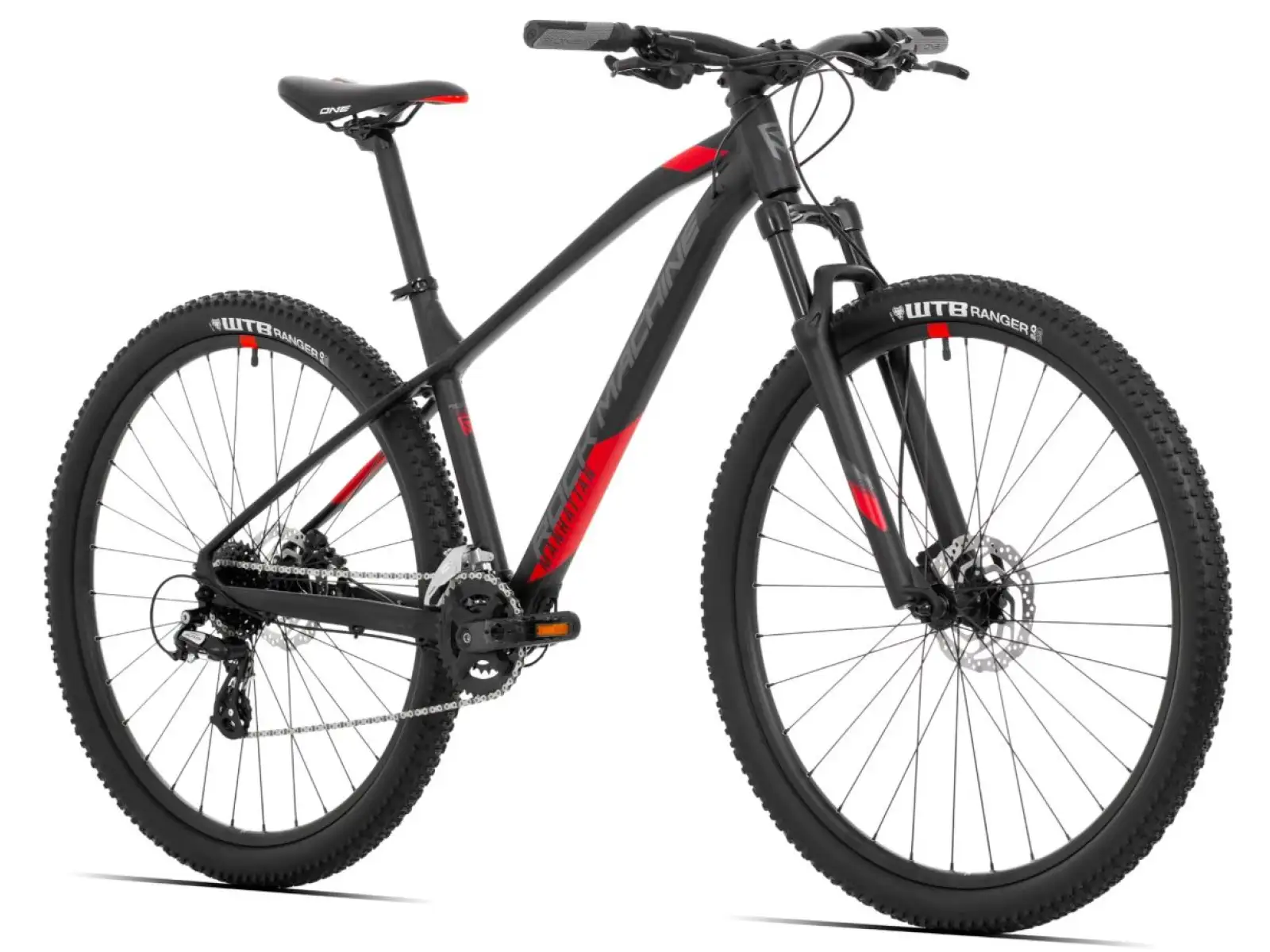 Rock Machine Manhattan 70-29 black/red mountain bike