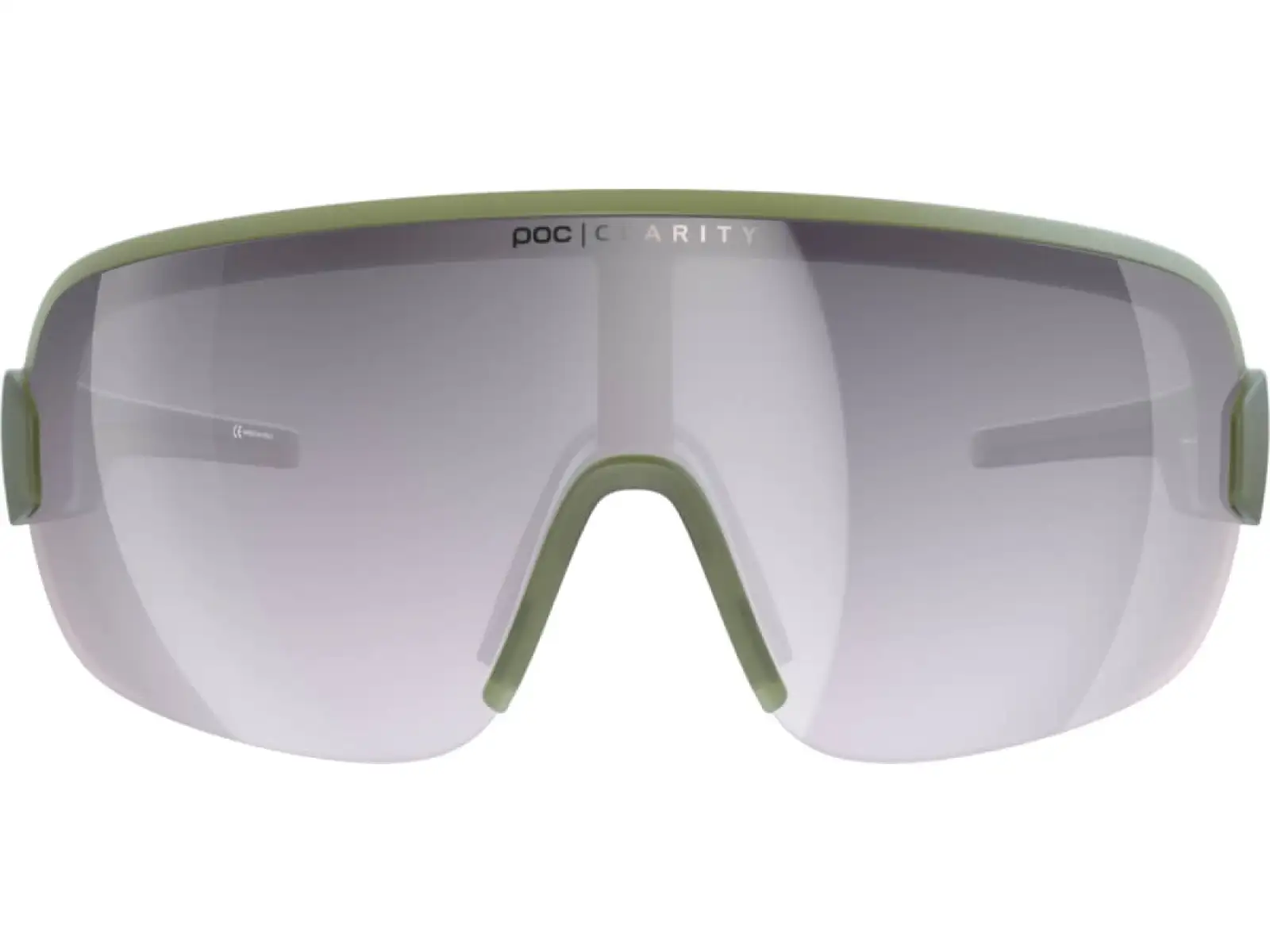 POC Aim cycling glasses Epidote Green Translucent
