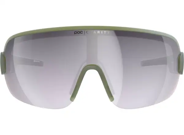 POC Aim cycling glasses Epidote Green Translucent