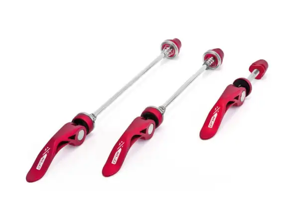 XLC QR-L05 Colour-Edition quick release set red