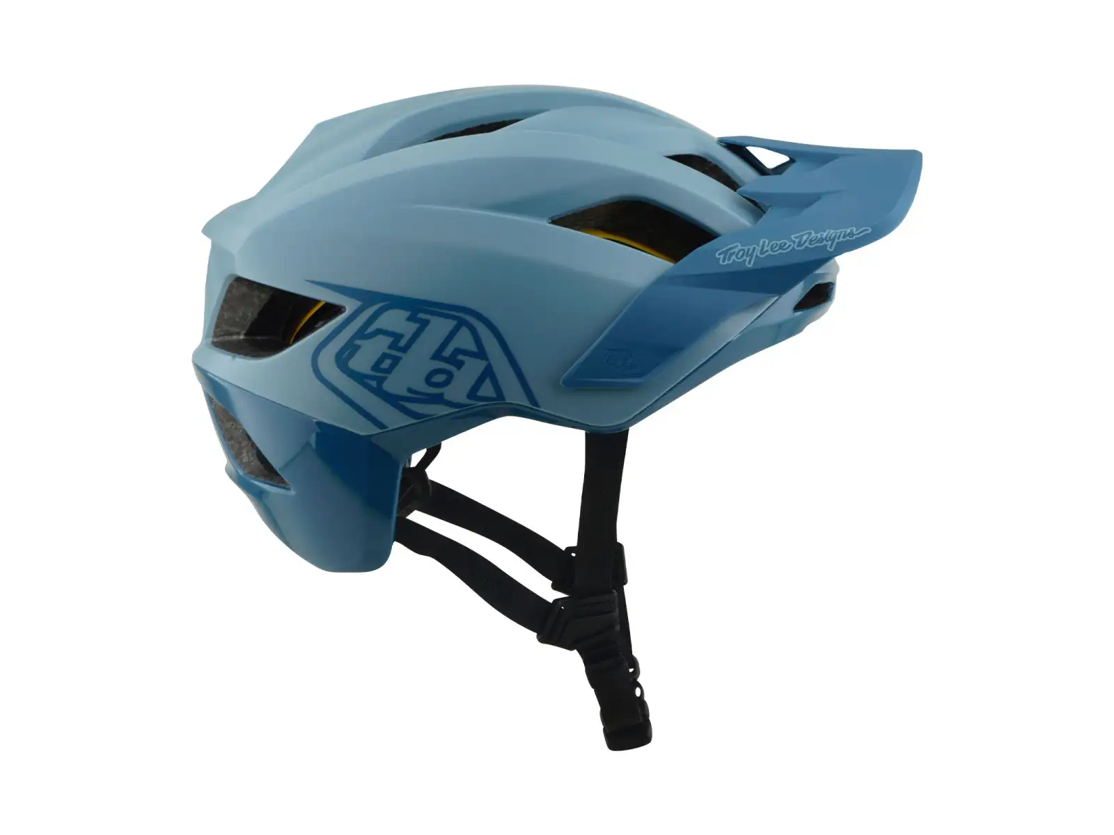 Troy Lee Designs Flowline MIPS helmet Point Dawn Blue/Sapphire