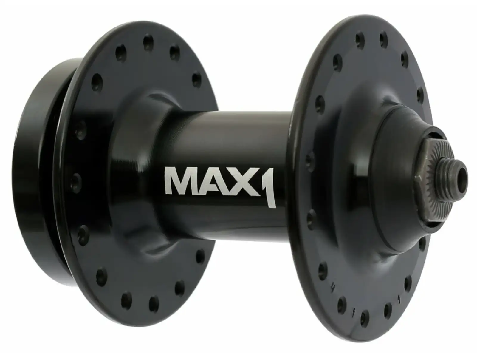MAX1 Sport front hub 5x100 mm black 32 holes
