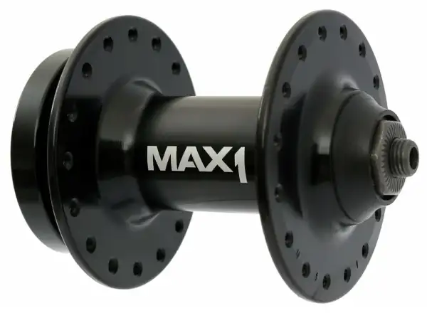 MAX1 Sport front hub 5x100 mm black 32 holes