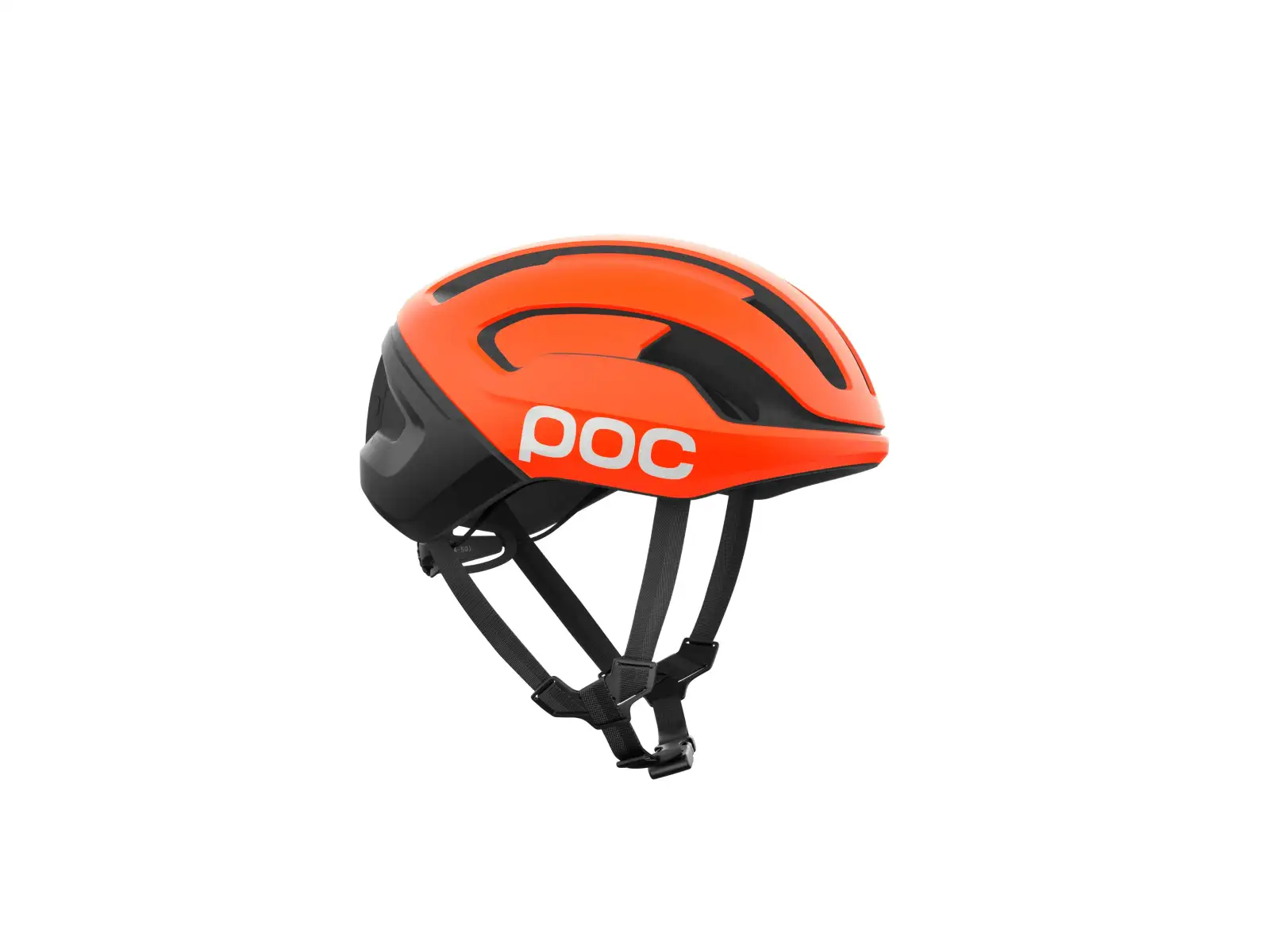 POC Omne Beacon MIPS road helmet Fluorescent Orange Matt/Uranium Black Matt