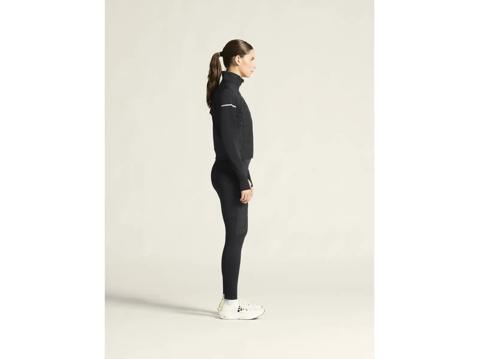 CRAFT SubZ 4 women's running jacket black