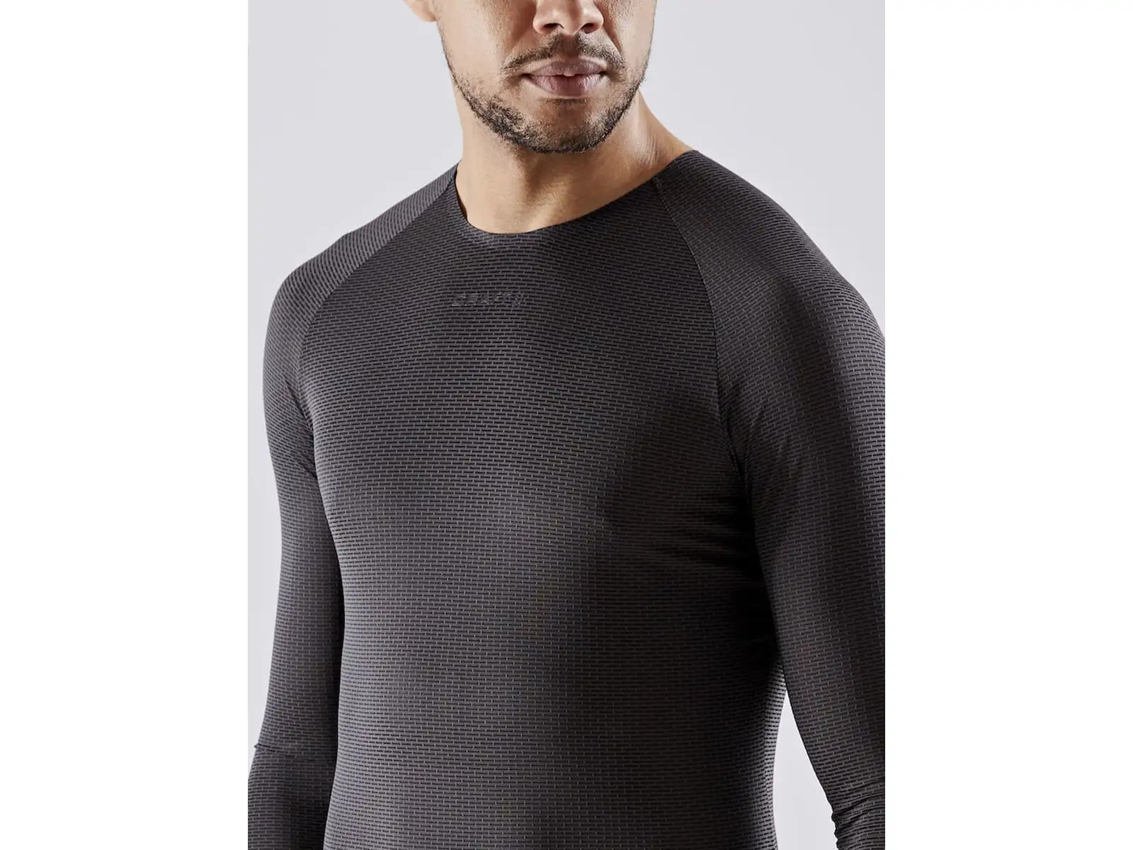 Craft Pro Dry Nanoweight men's long sleeve shirt black