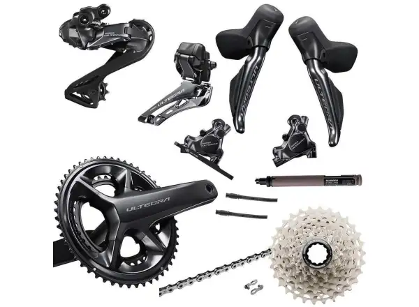 Shimano Ultegra Di2 R8170 complete set - crankset 52/36t, 172.5 mm, cassette 11-30 teeth