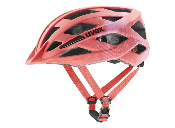Uvex Air Wing 2 CC children's helmet Coral-Strawberry Matt