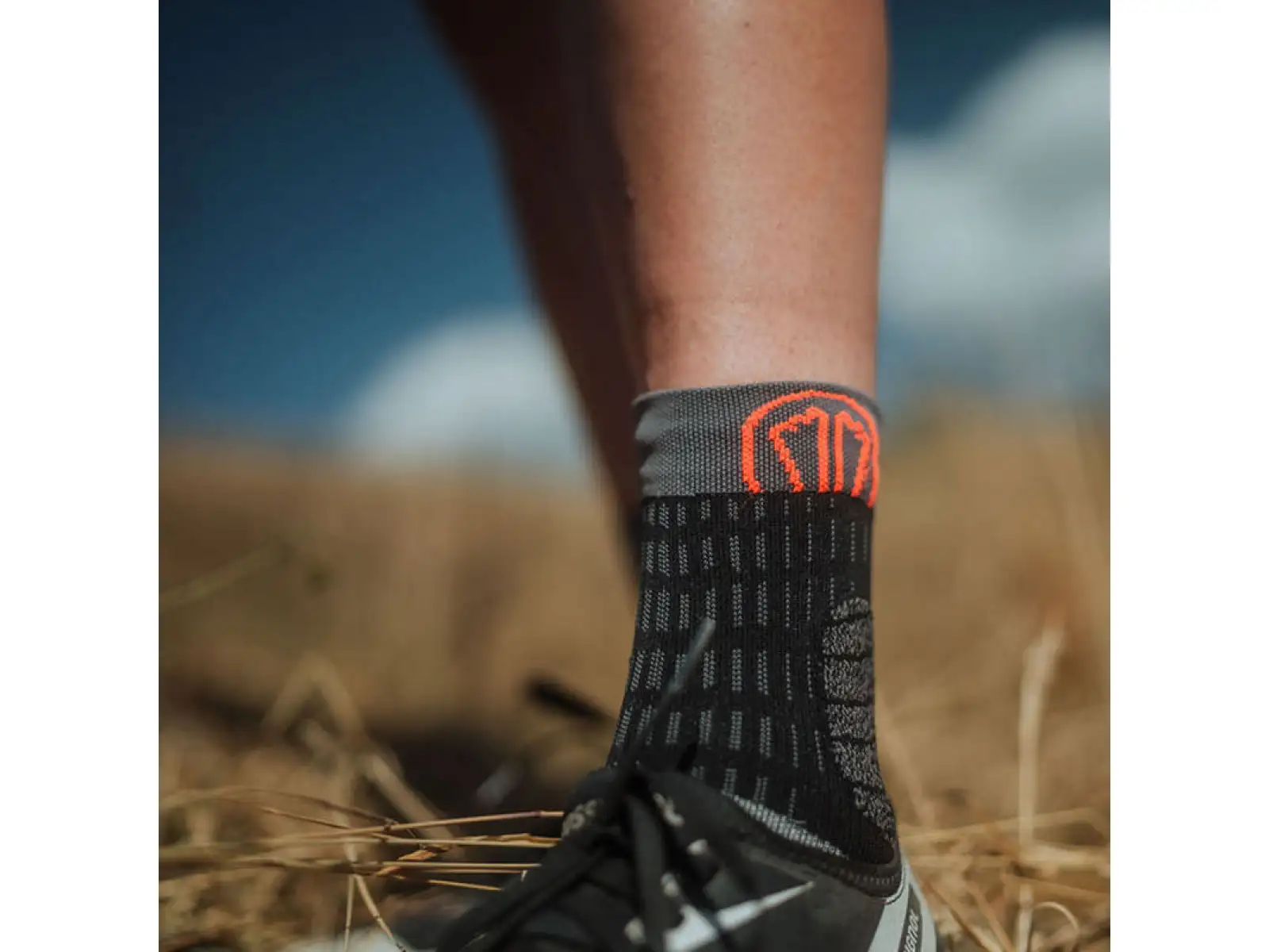Sidas T-Free Trail running socks Black/Grey