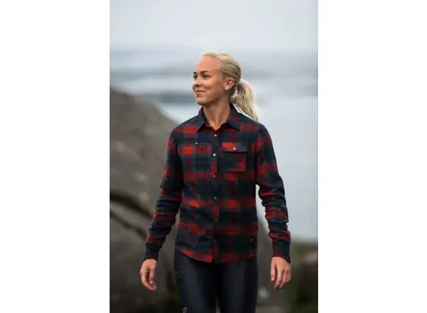 2117 of Sweden Sveg ladies shirt red