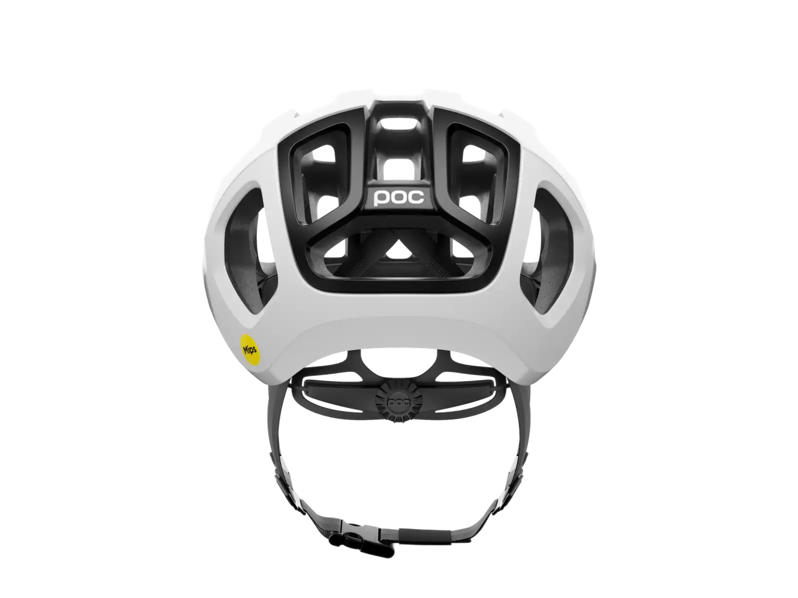 POC Ventral Air WF MIPS Hydrogen road helmet White/Uranium Black Matt