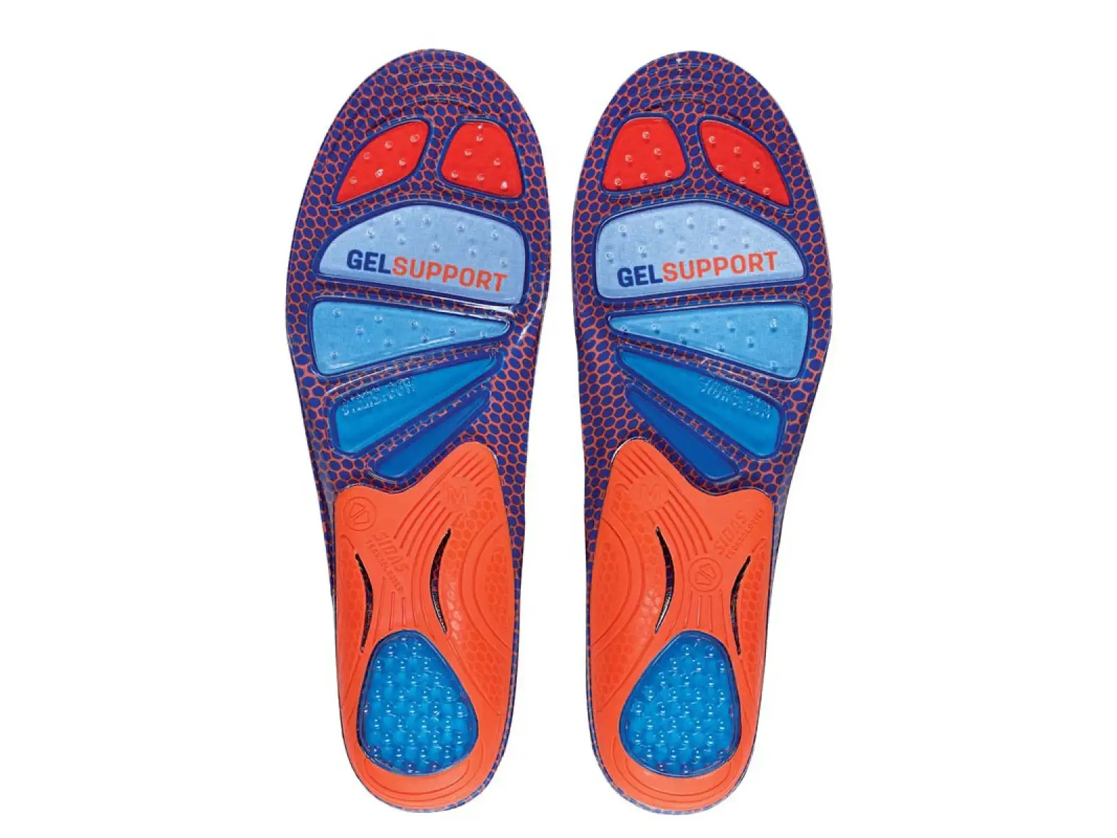 Sidas Cushioning Gel Support V2 insoles 1 pair