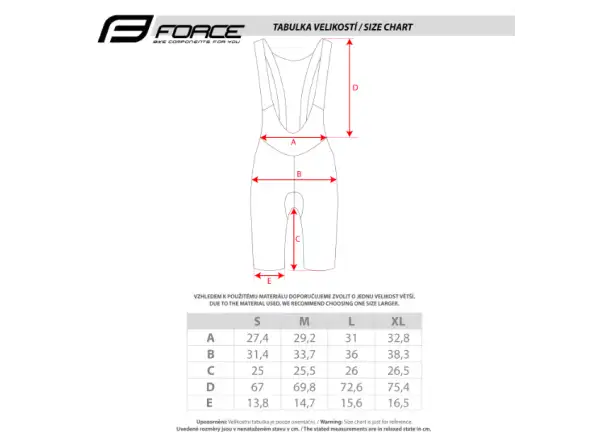 Force Mono Lady women's shorts with pad and bib grey