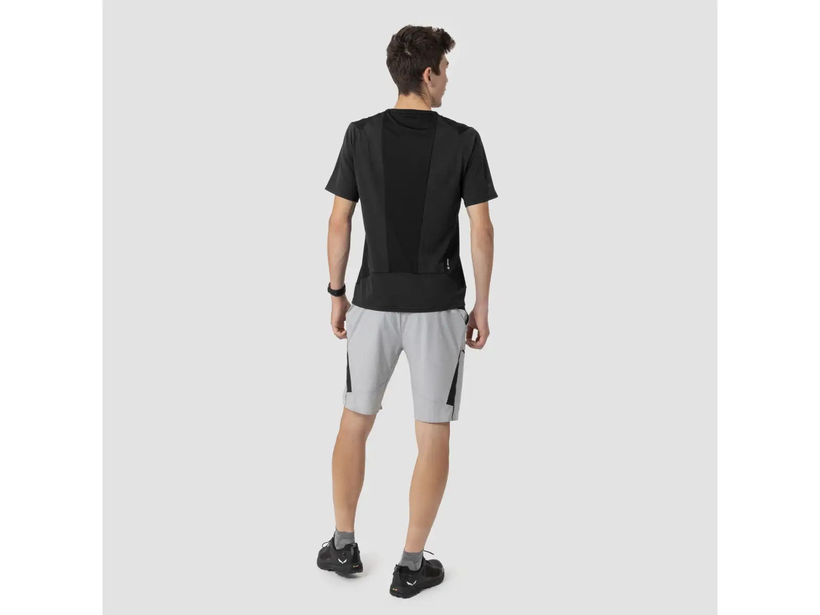Salewa Pedroc PRO Durastretch Cargo men's shorts Black Out
