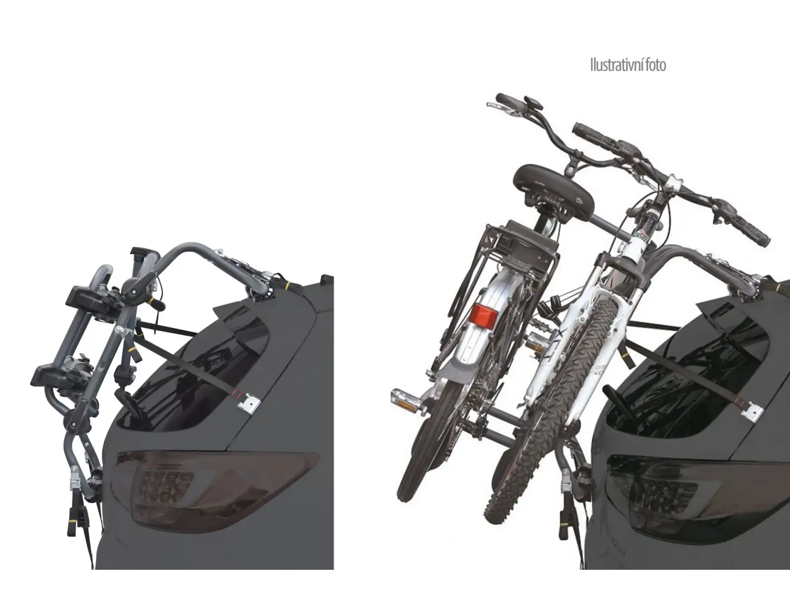 Peruzzo Pure Instinct rear door carrier for 2 bikes