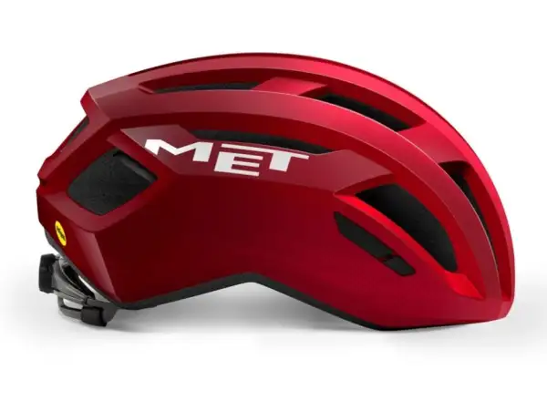 MET Vinci MIPS road helmet red metallic glossy