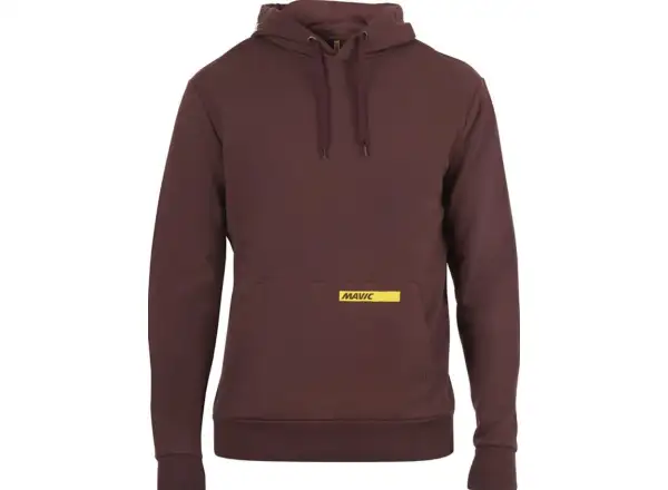 Mavic Corporate men's hoodie Aubergine
