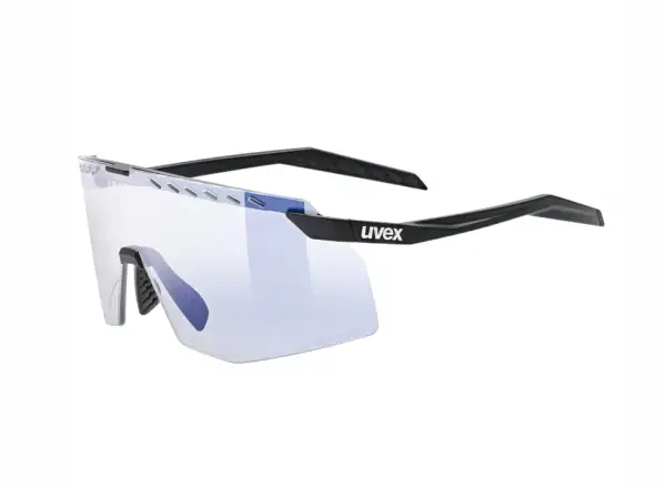 Uvex Pace Stage Variomatic glasses Black Matt/Mirror Blue