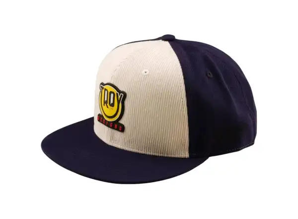 Troy Lee Designs Flat Bill Happy Dayz cap Indigo/Pumice