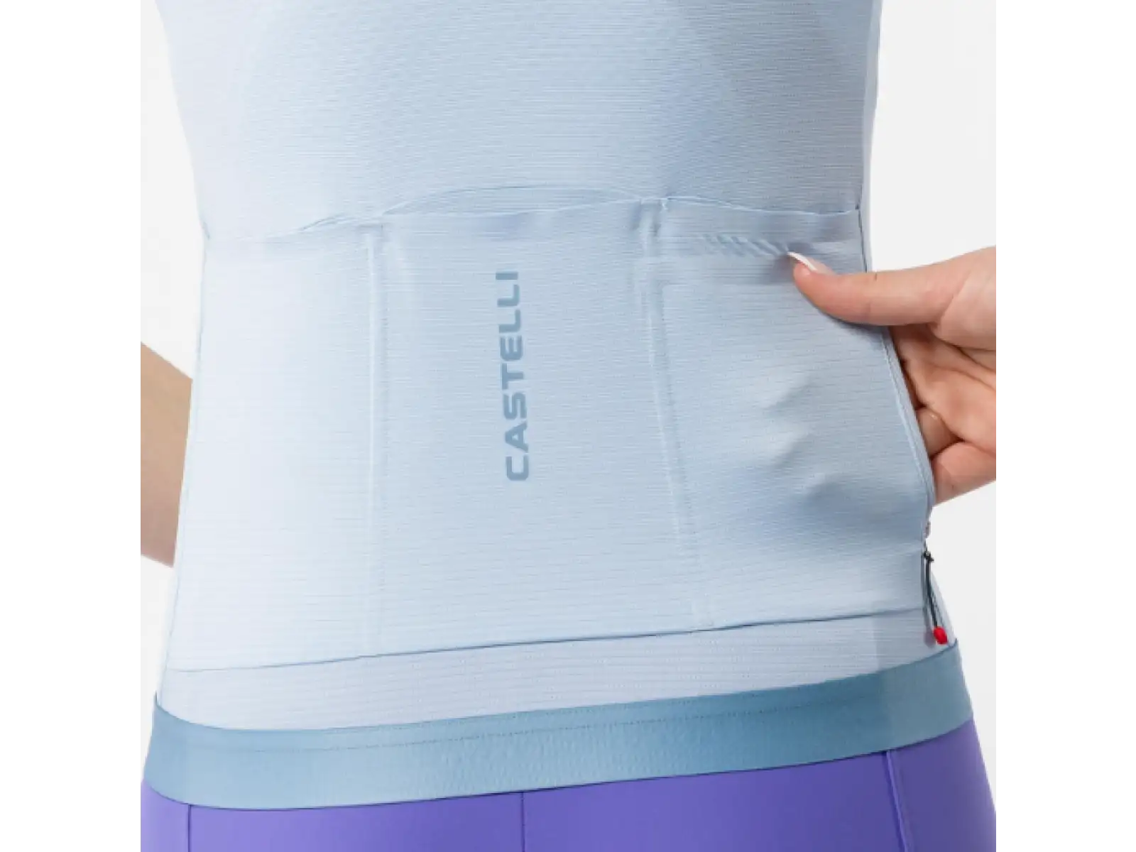 Castelli Espresso 2 W women's jersey short sleeve Winter Sky