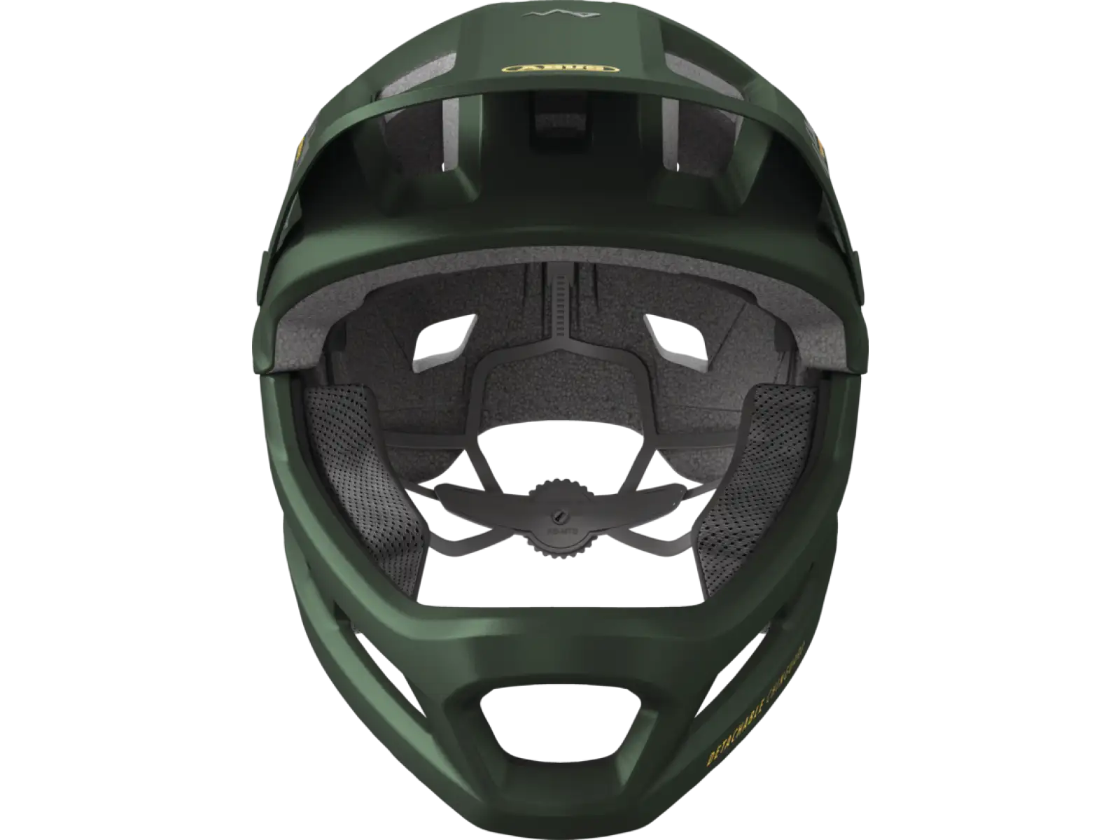 Abus YouDrop FF kids helmet Moss Green
