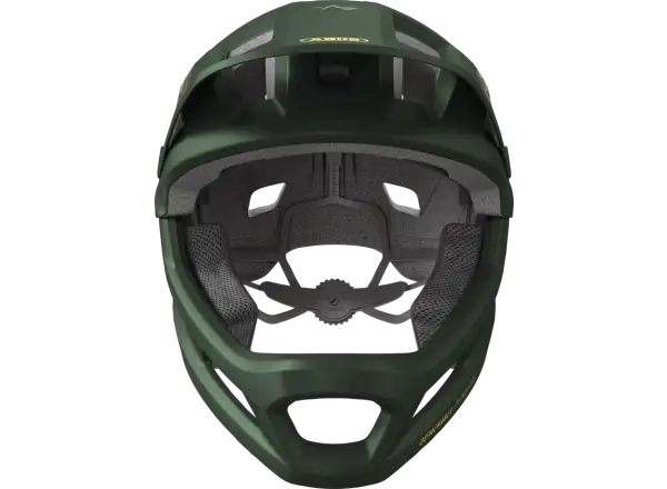 Abus YouDrop FF kids helmet Moss Green
