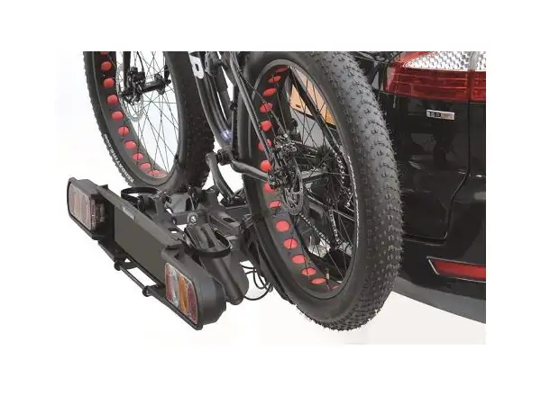 Peruzzo Pure Instinct towbar bike rack for 2 bikes