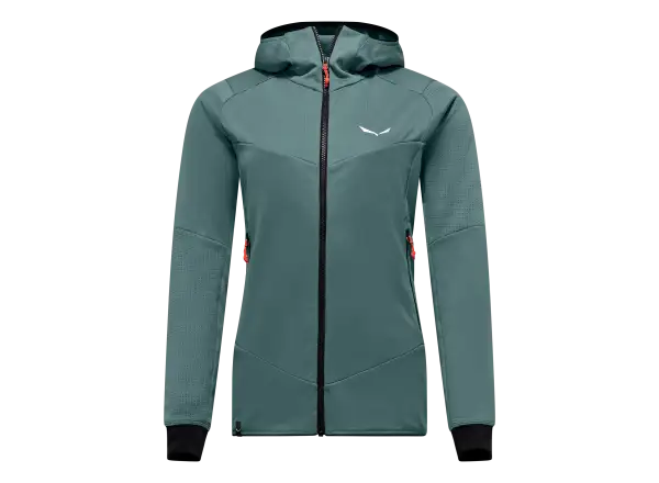 Salewa Sella Crevasse Hooded women's sweatshirt Willow