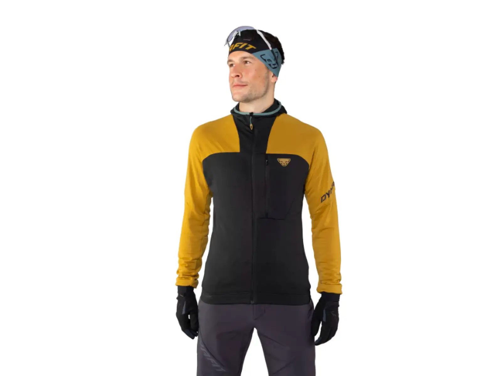 Dynafit Speed Polartec Hooded men's jacket Tobacco