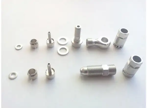 Quaxar Banjo kit hose ends for hydraulic brakes