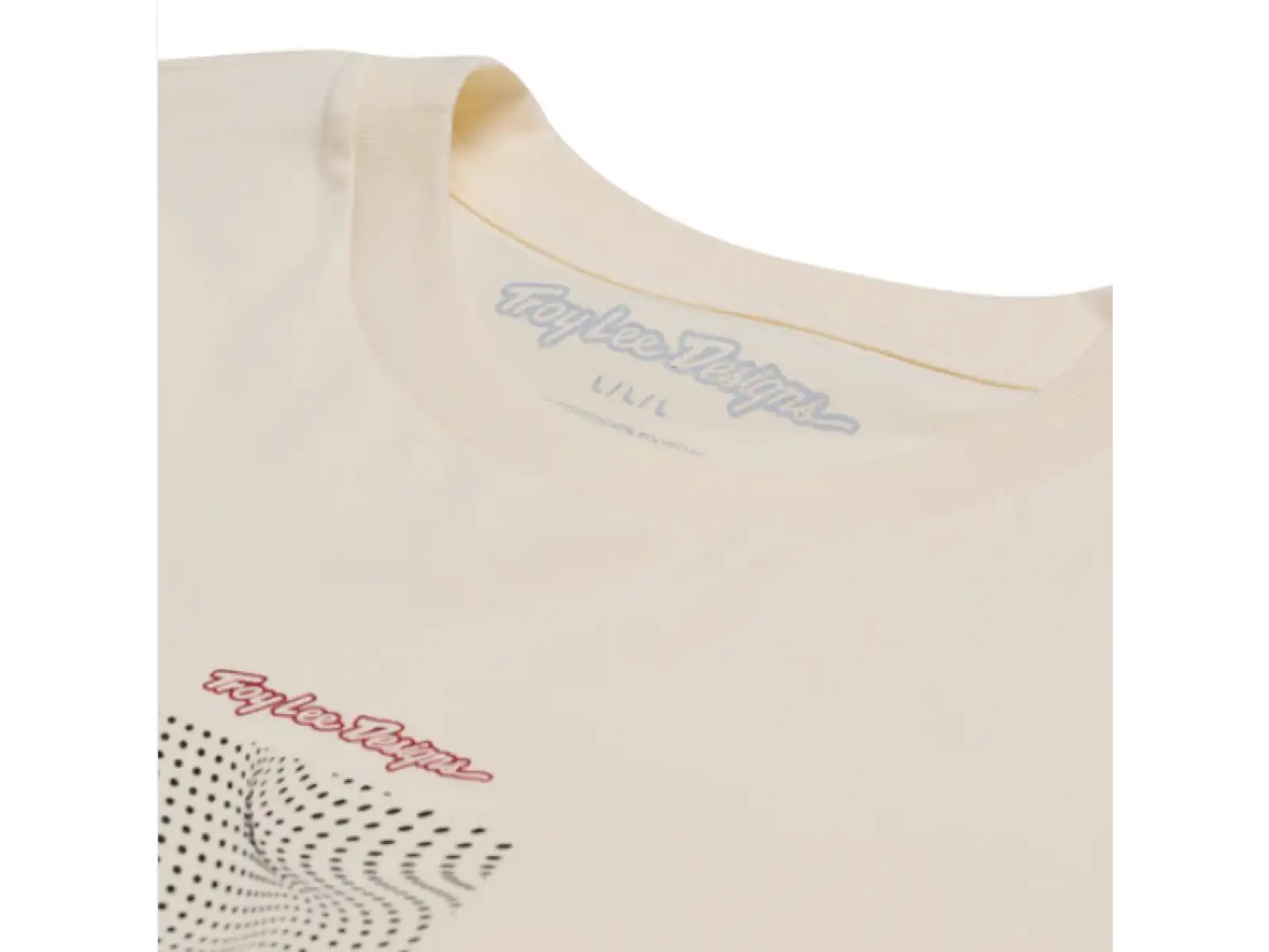 Troy Lee Designs Boxed Out men's t-shirt short sleeve Vintage White