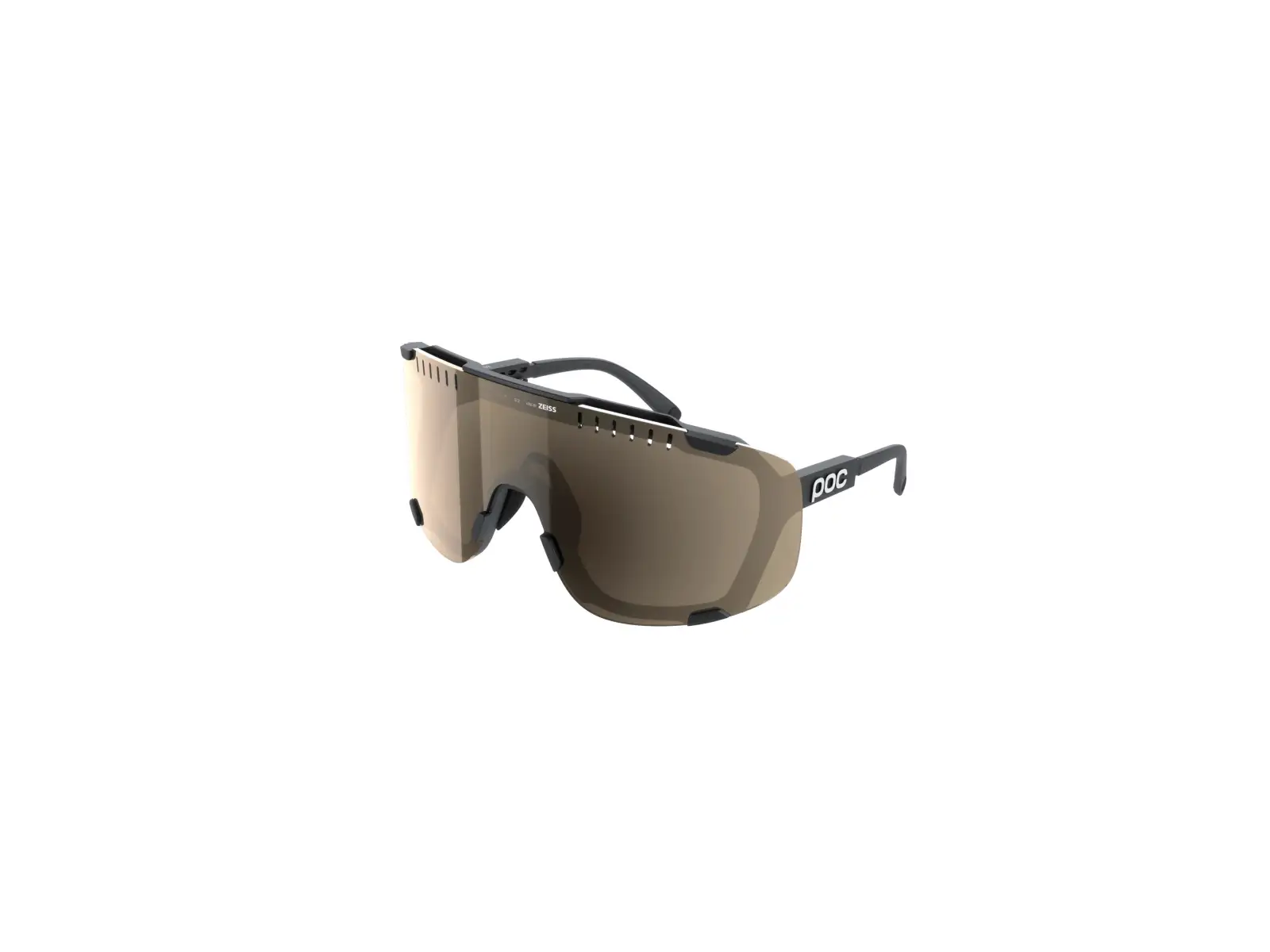 POC Devour + sunglasses Uranium Black/Clarity Trail/Partly Sunny Silver