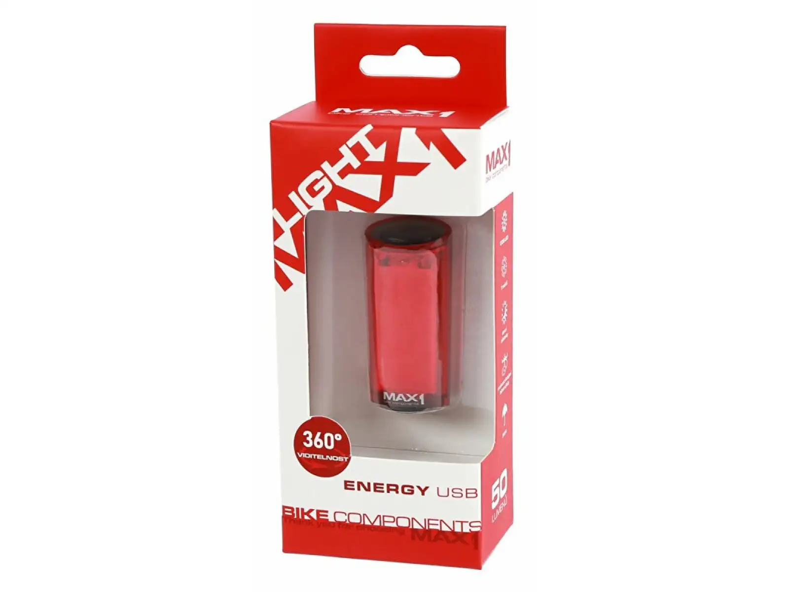 MAX1 Energy USB rear light