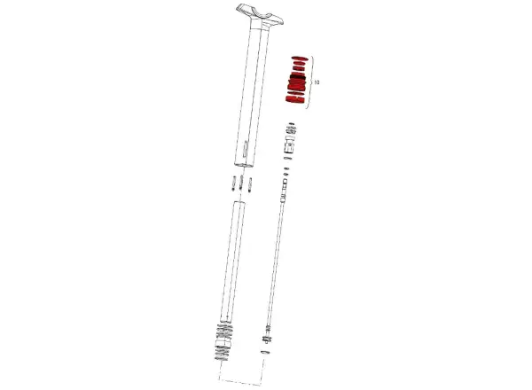 Rock Shox Inner Seal Head for Seatpost Reverb Stealth