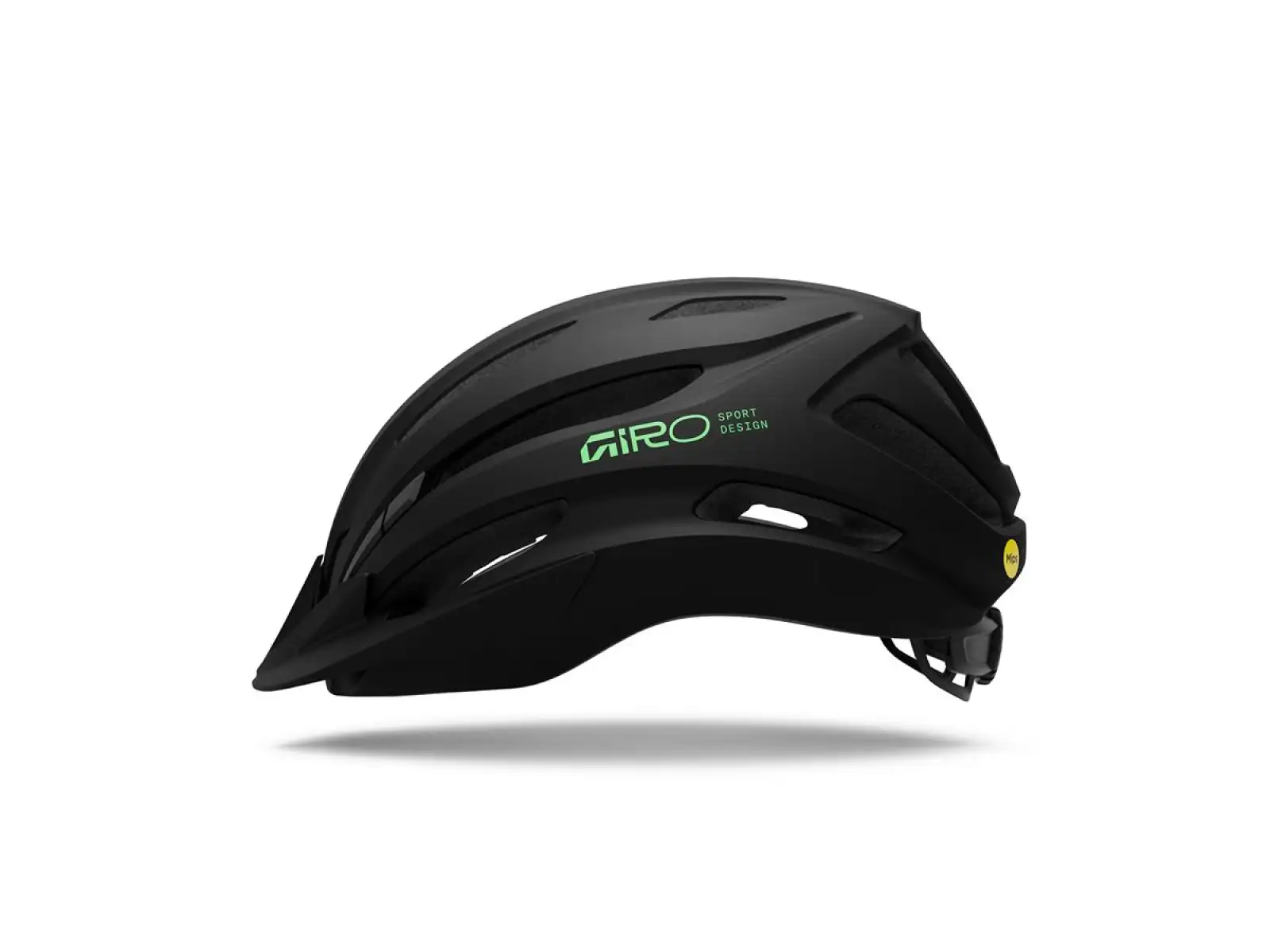 Giro Register II MIPS Youth children's helmet Mat Black/Vivid Green