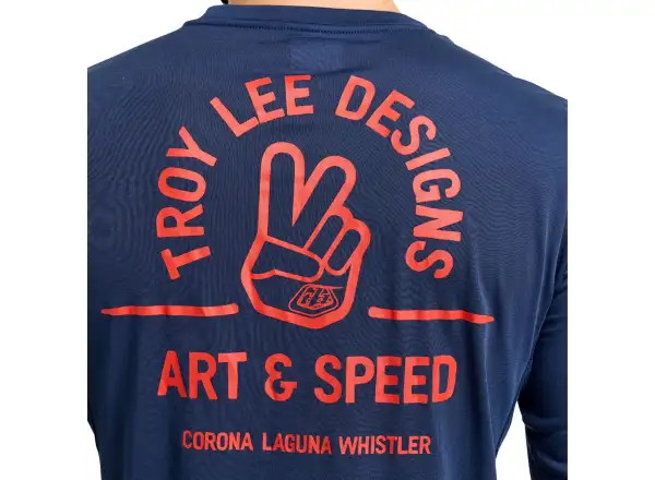 Troy Lee Designs Skyline Ride men's jersey long sleeve Locals/Midnight