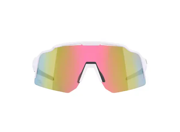 Force Strive glasses white/pink mirror lens
