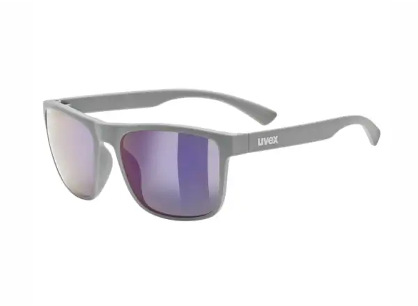 Uvex Rookie kids glasses Grey Matt/Mirror Blue