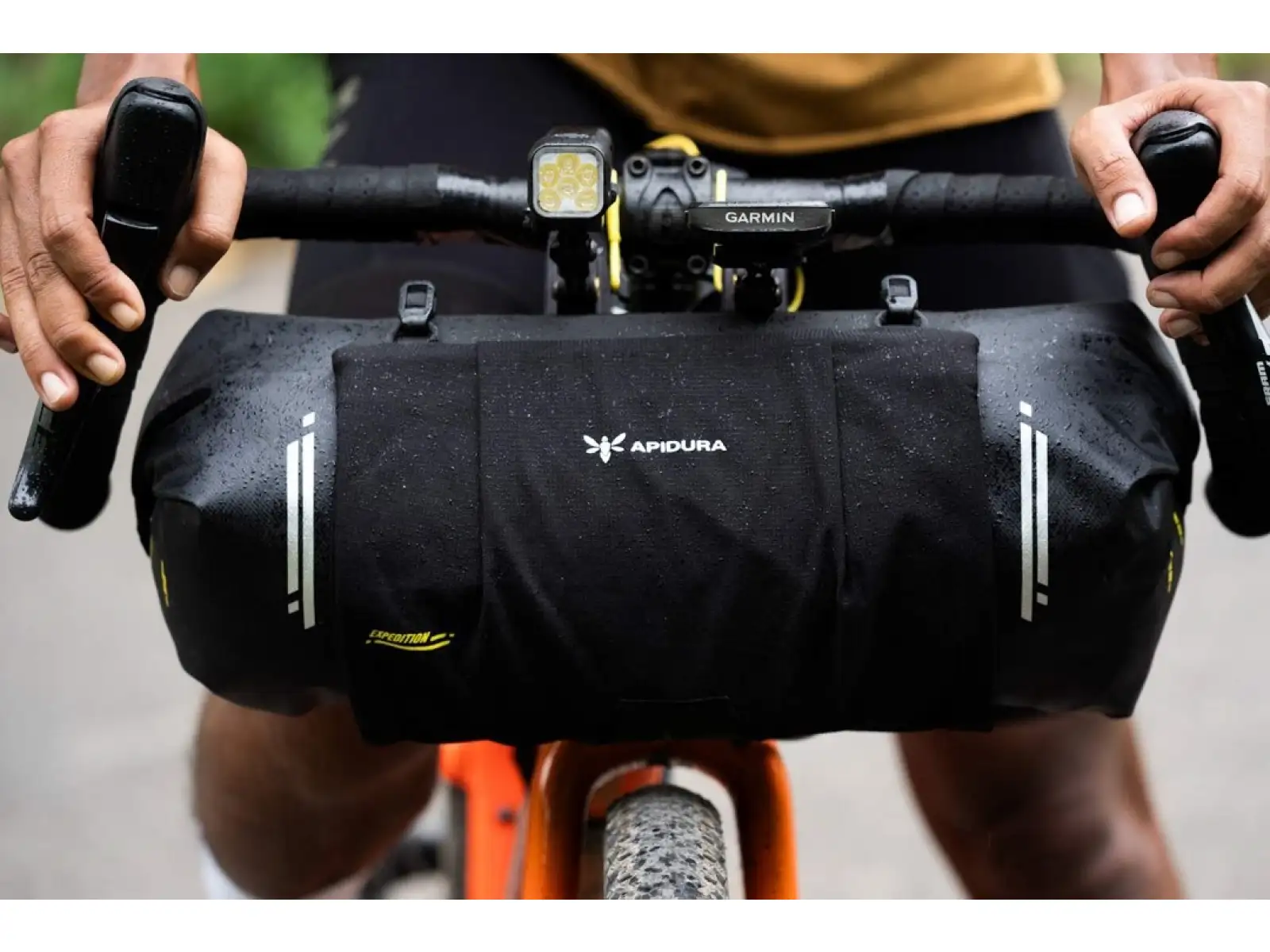 Apidura Expedition front cargo mesh pocket for a bag